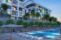 Residential complex New residence with swimming pools and a spa complex at 200 meters from the sea, Kargilak, Turkey