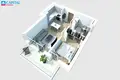 2 room apartment 39 m² Klaipėda, Lithuania