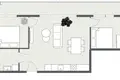 Квартира 3 комнаты 78 м² Клайпеда, Литва