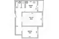 Apartamento 2 habitaciones 58 m² Muchaviecki sielski Saviet, Belarús