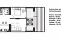 Penthouse 1 bedroom 80 m² Budva, Montenegro