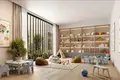 Complexe résidentiel New Odessa Residence with a swimming pool, tennis courts and lounge areas 5 minutes away from the park, Town Square, Dubai, UAE