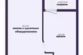 2 room apartment 39 m² Minsk, Belarus