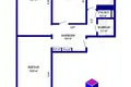 3 room apartment 70 m² Minsk, Belarus