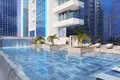 Wohnkomplex New high-rise residence Me Do Re 2 with swimming pools close to a golf club and a British school, in JLT, Dubai, UAE