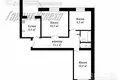 3 room apartment 64 m² Brest, Belarus
