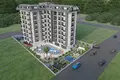 Complejo residencial Residential complex with playgrounds, swimming pool, sauna, and barbecue area, Avsallar, Turkey