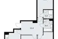 Mieszkanie 3 pokoi 72 m² Troick, Rosja