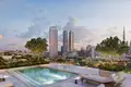 Complexe résidentiel Penthouse in the new high-rise Atelis project with pools, gardens and a direct access to the promenade, Dubai Design District, Dubai, UAE