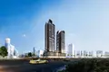 Complexe résidentiel New complex of furnished apartments Guzel Tower with a swimming pool and a spa, JVT, Dubai, UAE