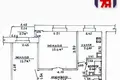 Apartamento 2 habitaciones 46 m² Viliejka, Belarús