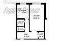 1 room apartment 37 m² Brest, Belarus