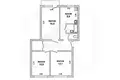 Apartamento 3 habitaciones 67 m² Lieninski, Belarús