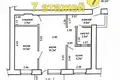 Wohnung 2 zimmer 46 m² Minsk, Belarus