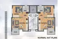 Квартира 2 комнаты 54 м² Дёшемеалты, Турция