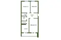 Apartamento 3 habitaciones 63 m² Lida, Belarús