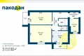 Квартира 3 комнаты 67 м² Молодечно, Беларусь