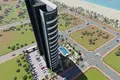 Complejo residencial One bedroom apartments in complex with swimming pool and cinema, 600 m to the sea, Mersin, Turkey