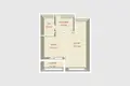 Appartement 1 chambre 48 m² Minsk, Bélarus