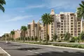 Residential complex New residence Lamaa with swimming pools and a green area near a highway, Umm Suqeim, Dubai, UAE