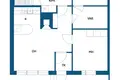 Mieszkanie 2 pokoi 44 m² Kemijarvi, Finlandia
