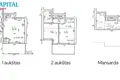 Квартира 4 комнаты 106 м² Паланга, Литва