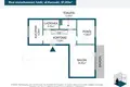 Mieszkanie 2 pokoi 51 m² Łódź, Polska