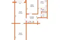 Квартира 3 комнаты 68 м² Минск, Беларусь