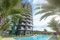 Complexe résidentiel New residence with a swimming pool and gazeboes at 300 meters from the sea, Mersin, Turkey