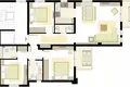 Mieszkanie 3 pokoi 86 m² Boreti, Czarnogóra