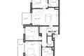 Mieszkanie 4 pokoi 106 m² Ryga, Łotwa