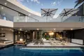 Residential complex Modern residential complex of villas with swimming pools, Bo Phut, Samui, Thailand