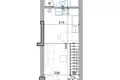 Многоуровневые квартиры 1 комната 47 м² Golem, Албания