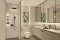 Residential complex New high-rise Atelis project with pools, co-working areas and direct access to the promenade in Dubai Design District, in the heart of Dubai
