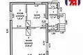 Casa 43 m² Zalieski sielski Saviet, Belarús