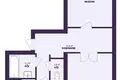 2 room apartment 58 m² Sluck, Belarus