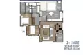 Appartement 3 chambres 103 m², Tous les pays