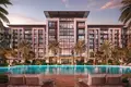 Complexe résidentiel Prestigious new development Belgravia Gardens with a wide range of services in Dubailand area, UAE