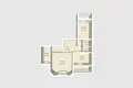 3 room apartment 63 m² Minsk, Belarus