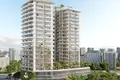 Complejo residencial New complex of furnished apartments Cove Grand with swimming pools, lounge areas and mini golf, Dubailand, Dubai, UAE