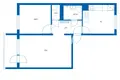 Квартира 2 комнаты 52 м² Vaasa sub-region, Финляндия