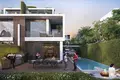  New complex of townhouses Park Greens with a large park and a beach, Damac Hills, Dubai, UAE