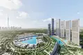 Residential complex New high-rise residence 360 Riverside Crescent with swimming pools and restaurants close to the city center, Nad Al Sheba 1, Dubai, UAE