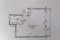 Apartamento 2 habitaciones 44 m² Minsk, Belarús