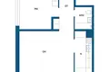 Mieszkanie 2 pokoi 47 m² Turku sub region, Finlandia