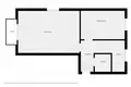 2 room apartment 51 m² in Warsaw, Poland