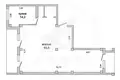 1 room apartment 84 m² Muchaviecki sielski Saviet, Belarus