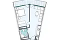 1 bedroom apartment 50 m² Batumi, Georgia