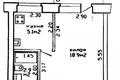 Apartamento 1 habitación 29 m² Minsk, Bielorrusia