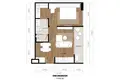 1 bedroom apartment 45 m² Choeng Thale, Thailand
